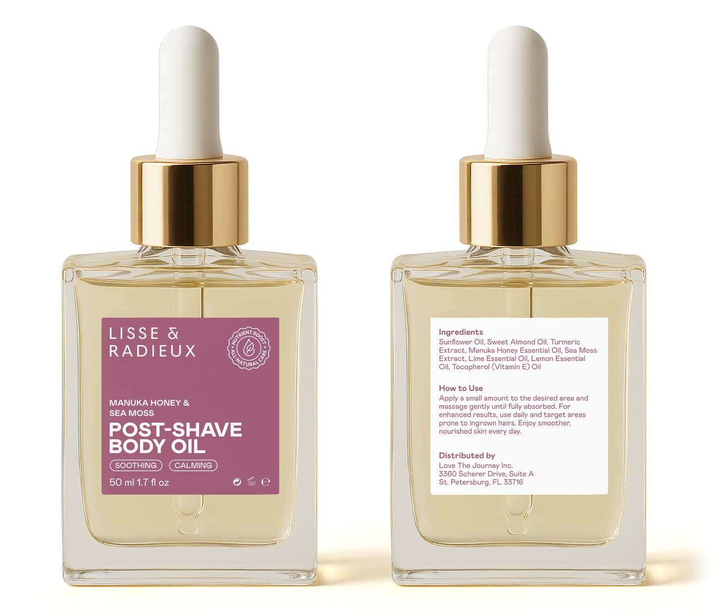 Manuka Honey Sea Moss Post-Shave Oil