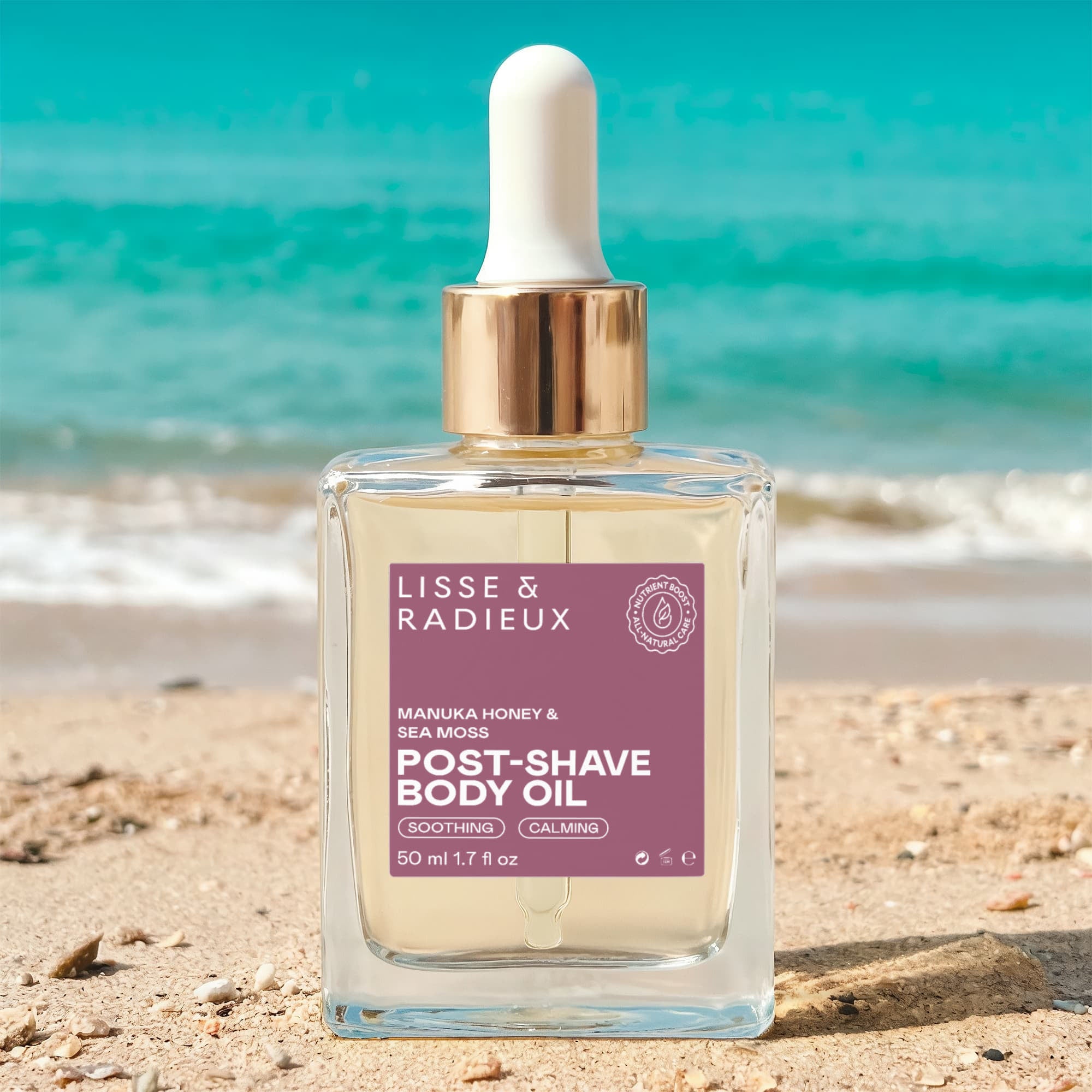 Manuka Honey Sea Moss Post-Shave Oil