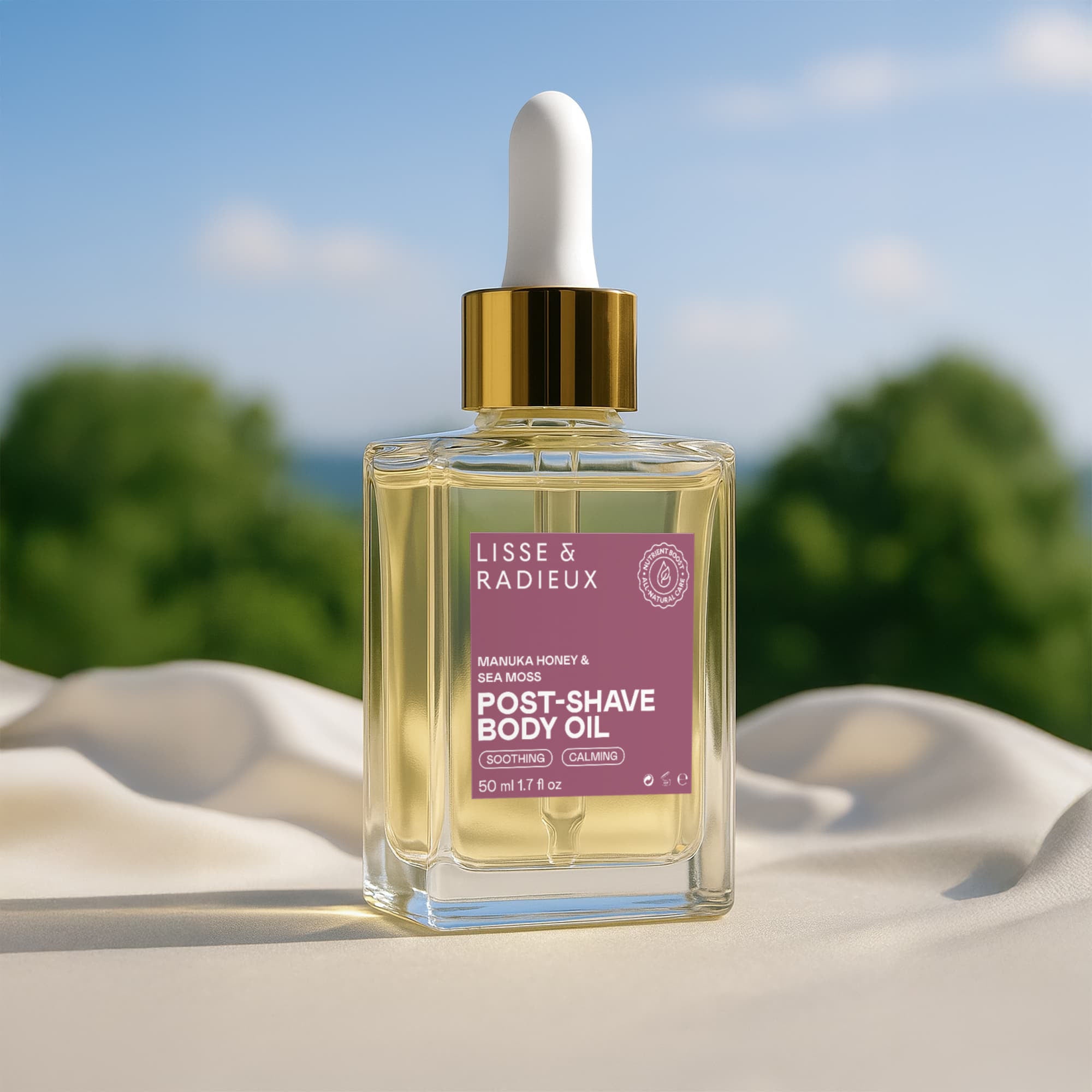 Manuka Honey Sea Moss Post-Shave Oil